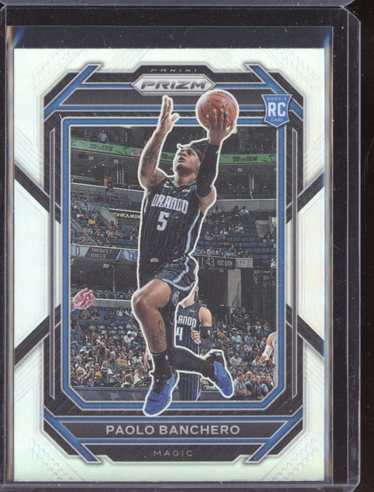 Paolo Banchero 2022-23 Panini Prizm Silver RC