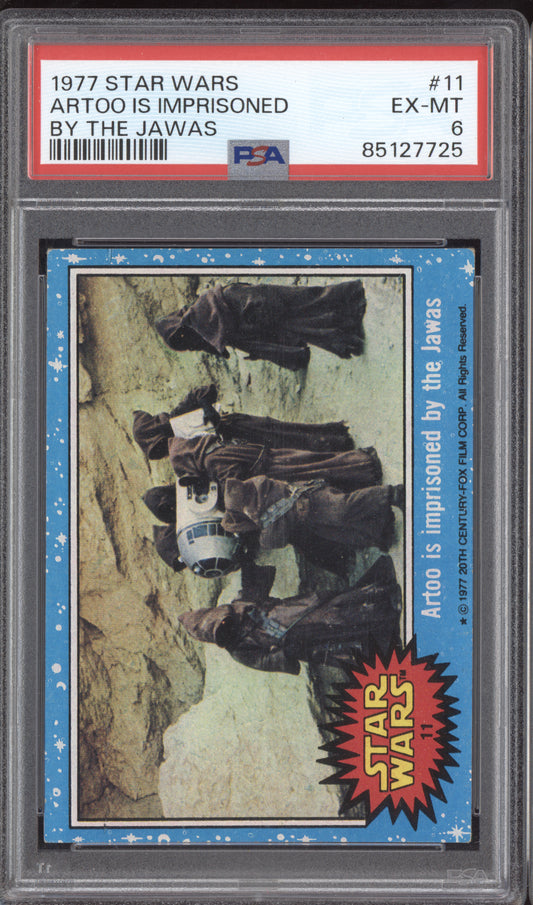 Artoo is imprisoned by the Jawas 1977 Star Wars  #11 PSA 6