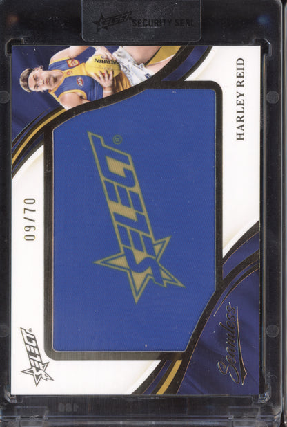 Harley Reid 2025 Select Seamless Promotional Patch Jersey Number 9/70