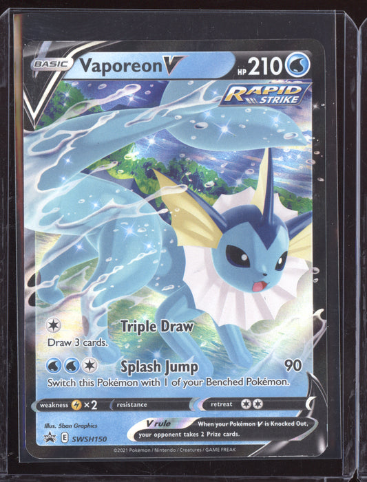 Vaporeon V 2021 Pokemon Sword & Shield Promos Promo SWSH150
