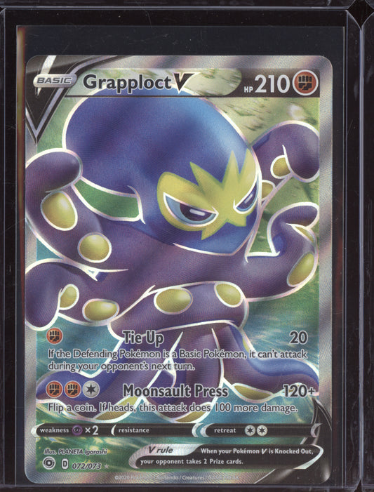Grapploct V 2020 Pokemon Champion's Path Ultra Rare 072/073