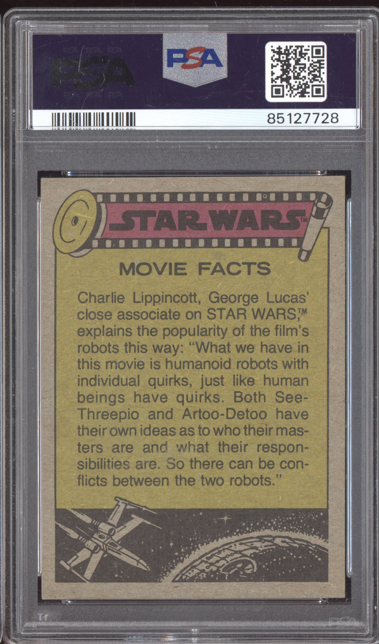 The Victors Receive Their Reward 1977 Star Wars  #54 PSA 6