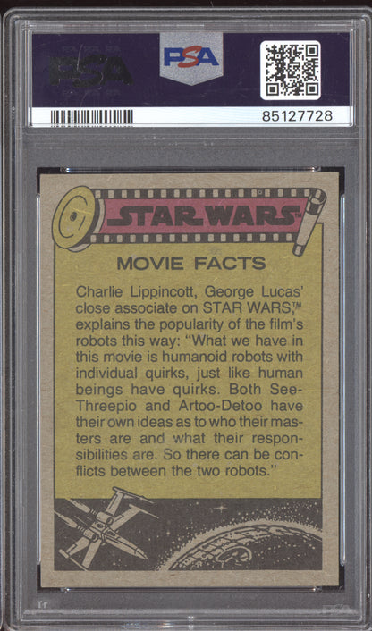 The Victors Receive Their Reward 1977 Star Wars  #54 PSA 6