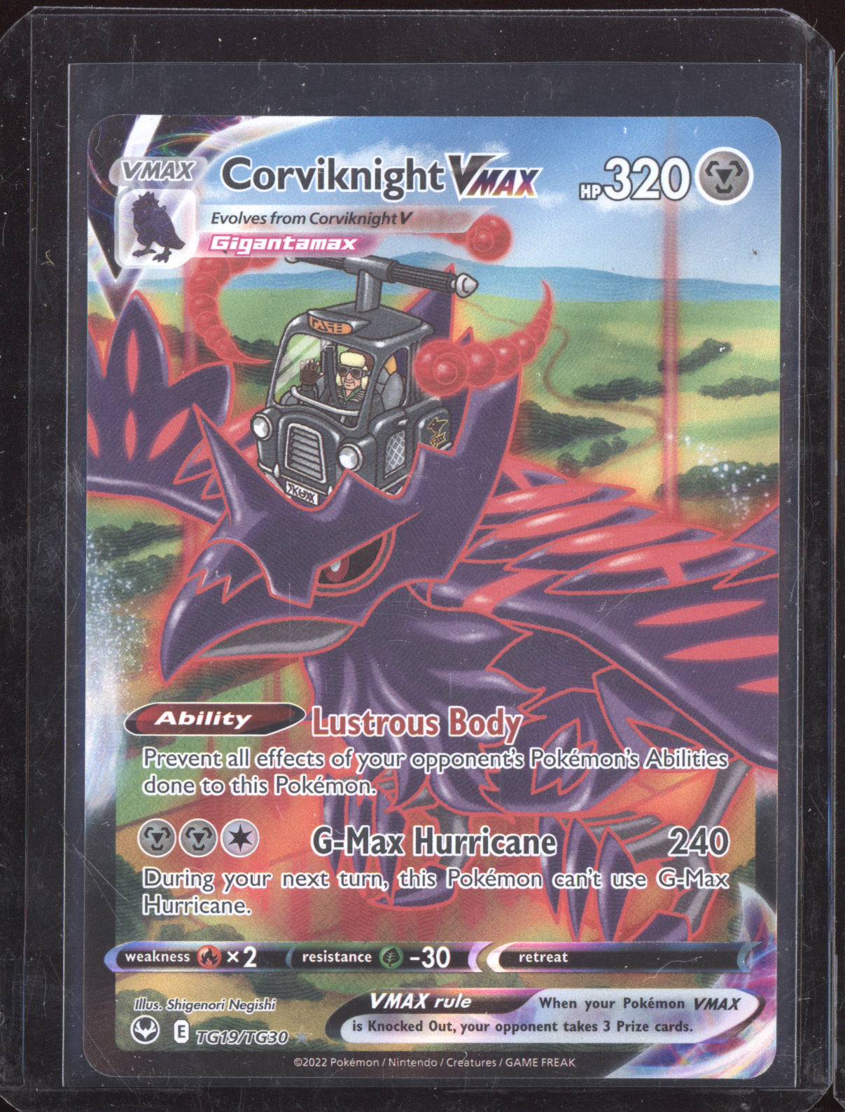 Corviknight VMAX 2022 Pokemon Silver Tempest TG19/TG30