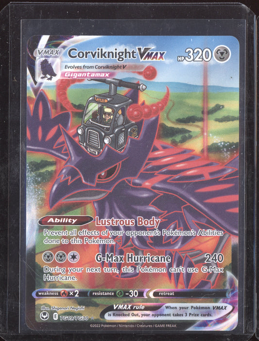 Corviknight VMAX 2022 Pokemon Silver Tempest TG19/TG30