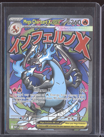 Mega Charizard X ex Pokemon Mega Evolution Promos MEP 2025 Promo 023/