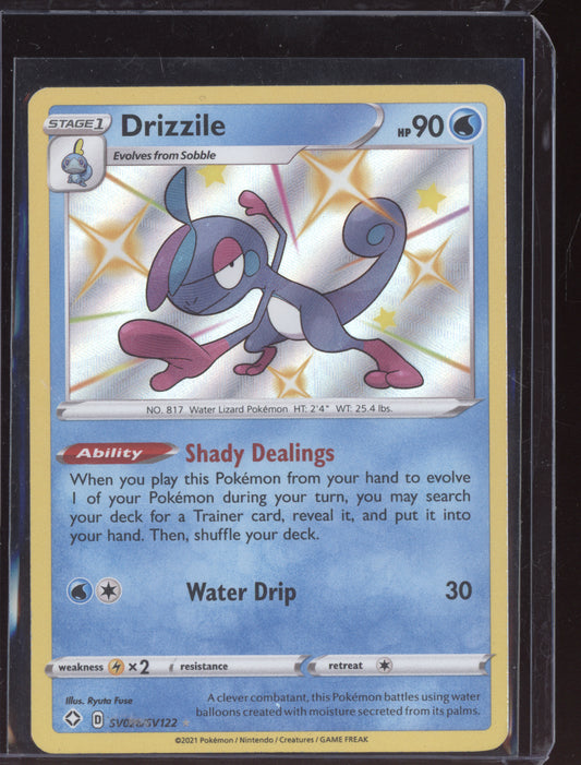 Drizzile 2021 Pokemon Shining Fates Shiny Rare SV026/SV122