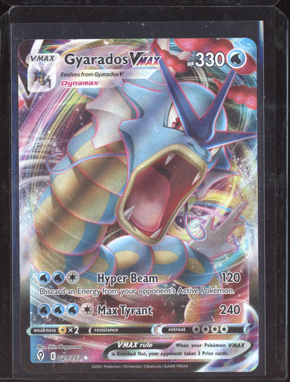 Gyarados VMAX 2021 Pokemon Evolving Skies 029/203