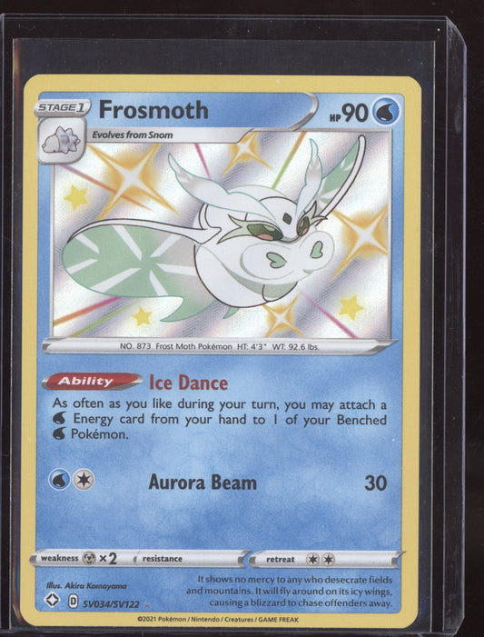 Frosmoth 2021 Pokemon Shining Fates Shiny Rare SV034/SV122