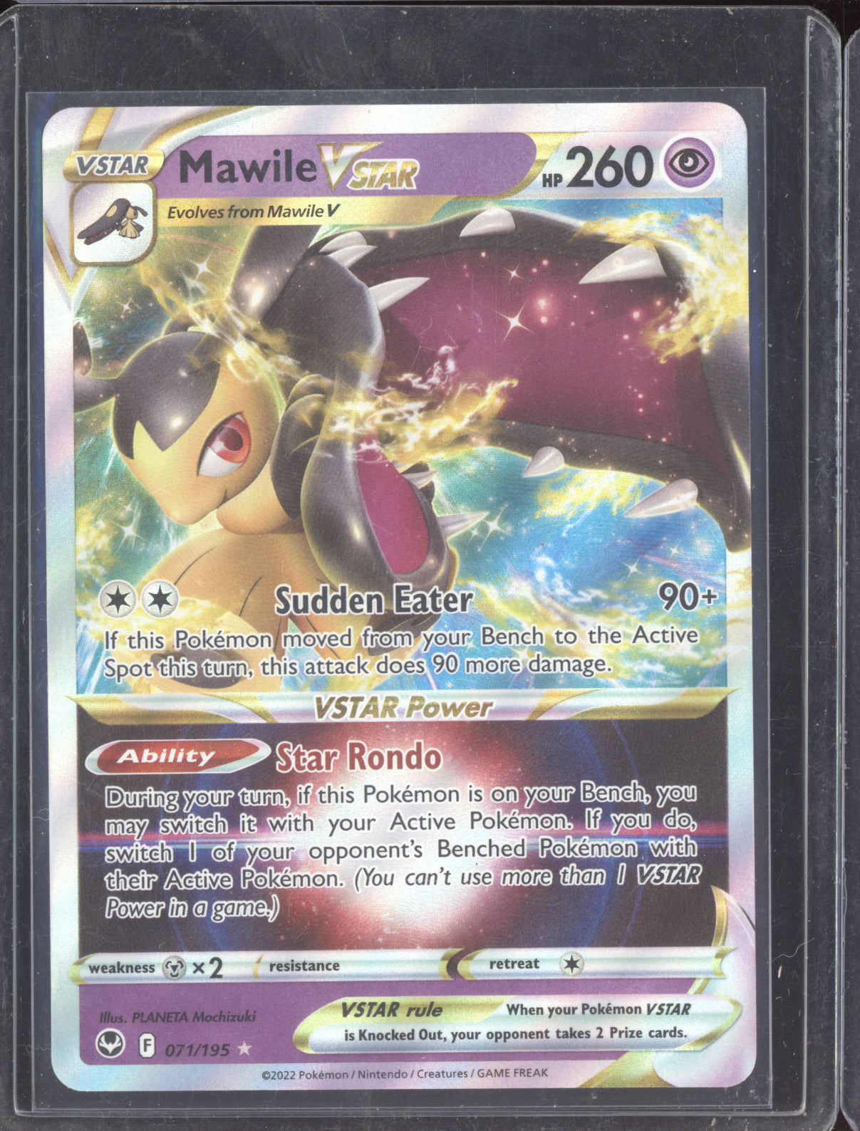 Mawile VSTAR 2022 Pokemon Silver Tempest  071/195