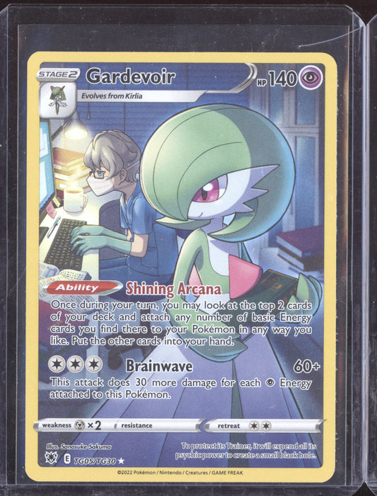 Gardevoir Pokemon Astral Radiance ASR 2022 Trainer Gallery Holo Rare TG05/TG30