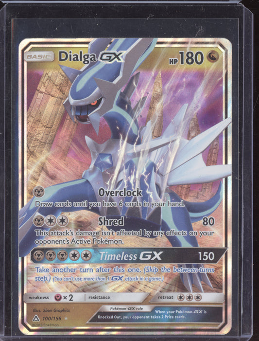 Dialga-GX Pokemon Forbidden Light FLI 2018 Rare Holo 082/131