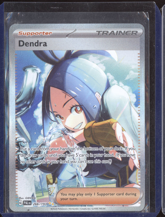 Dendra 2023 Pokemon Paldea Evolved Special Illustration Rare 266/193