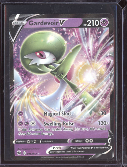 Gardevoir V 2020 Pokemon Champion's Path Holo Rare V 016/073