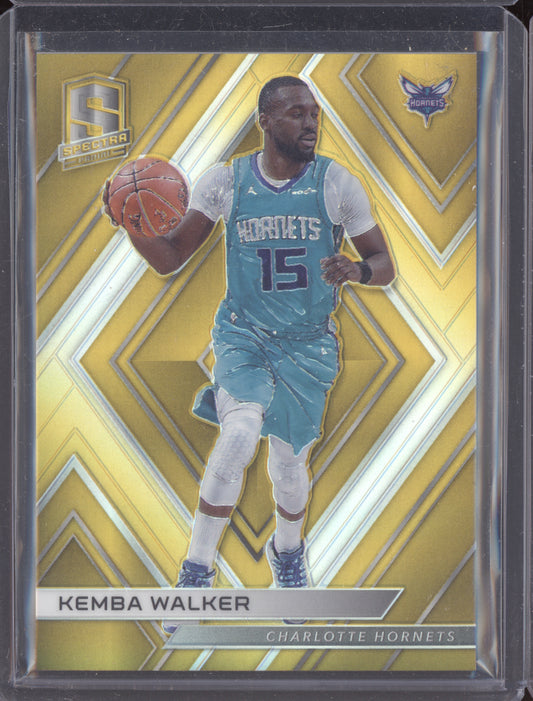 Kemba Walker 2017 Panini Spectra Gold 10/10