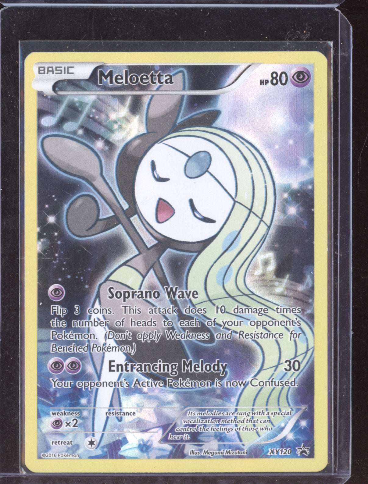 Meloetta Pokemon XY Promos XYP 2016 Promo XY120/
