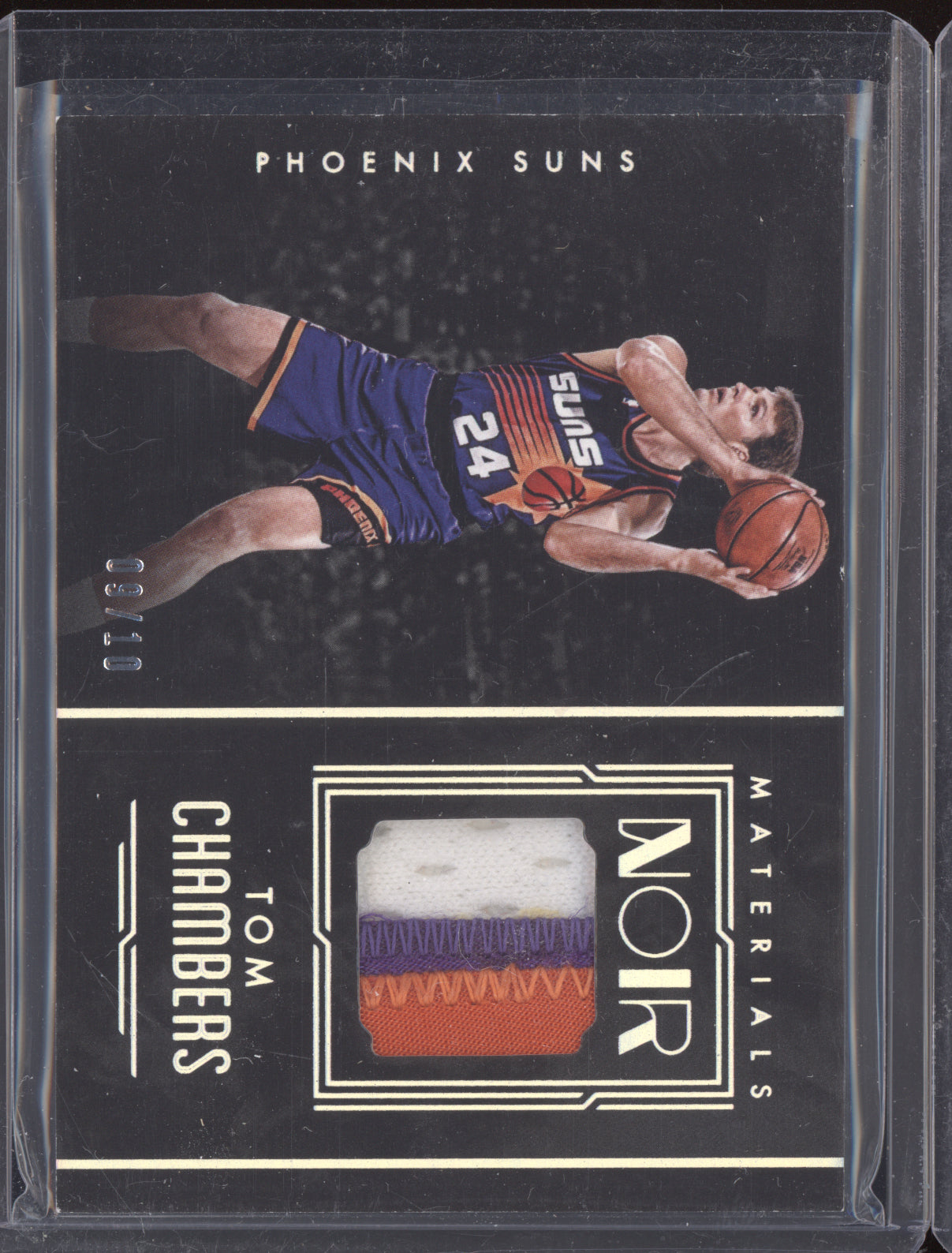 Tom Chambers 2016-17 Panini Noir Materials Gold Prime Patch 9/10