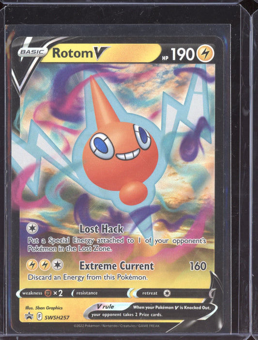 Rotom V 2022 Pokemon Sword & Shield Promos SWSH257