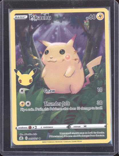 Pikachu 2021 Pokemon Celebrations Rare Holo 005/025