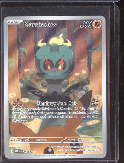Marshadow 2025 Pokemon Mega Evolution Illustration Rare 146/132