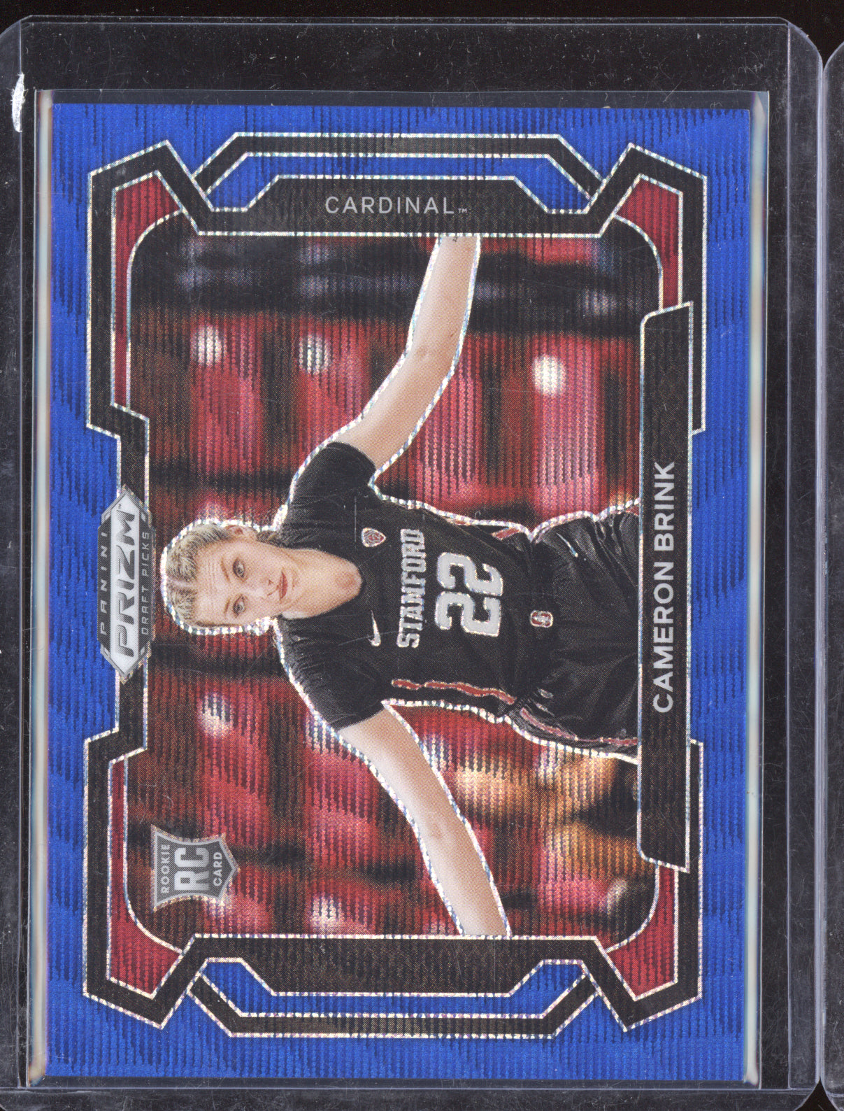Cameron Brink 2024 Panini Prizm Draft Variation Blue Wave RC 161/249