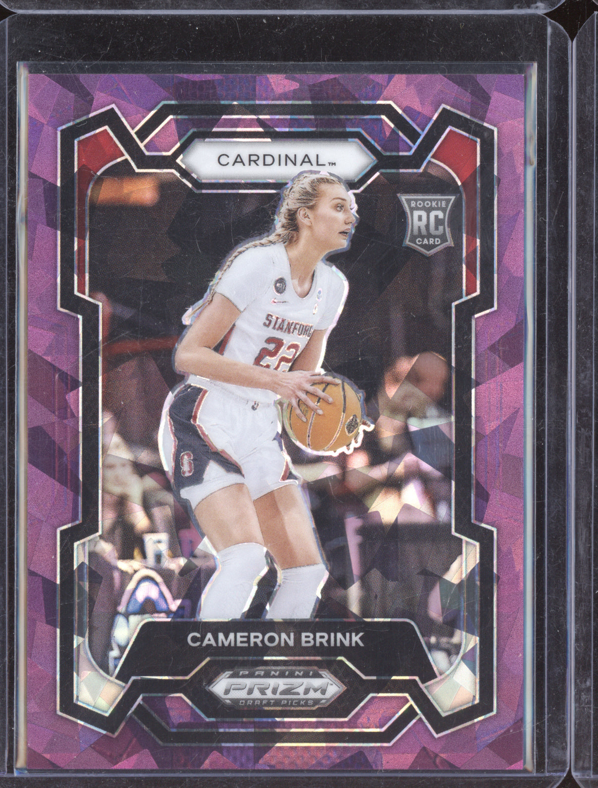 Cameron Brink 2024 Panini Prizm Draft Purple Ice RC 113/149