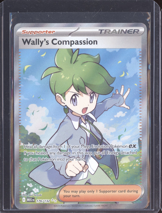 Wally's Compassion 2025 Pokemon Mega Evolution Ultra Rare 176/132