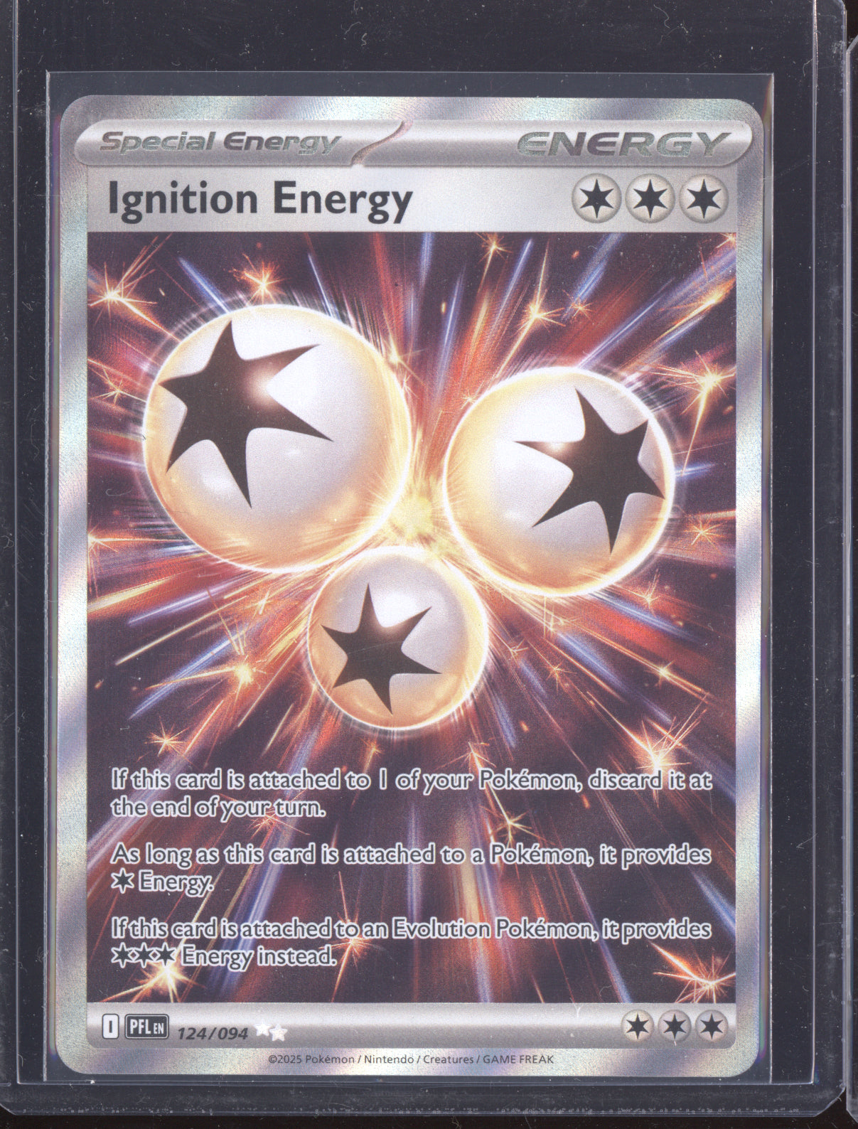 Ignition Energy 2025 Pokemon Phantasmal Flames Ultra Rare 124/094