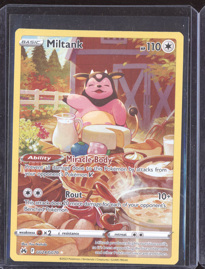 Miltank Pokemon Crown Zenith CRZ 2023 Trainer Gallery Holo Rare GG24/GG70