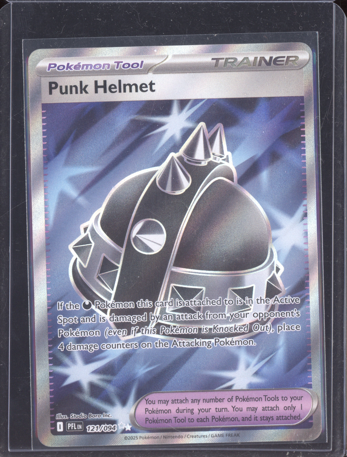 Punk Helmet 2025 Pokemon Phantasmal Flames Ultra Rare 121/094