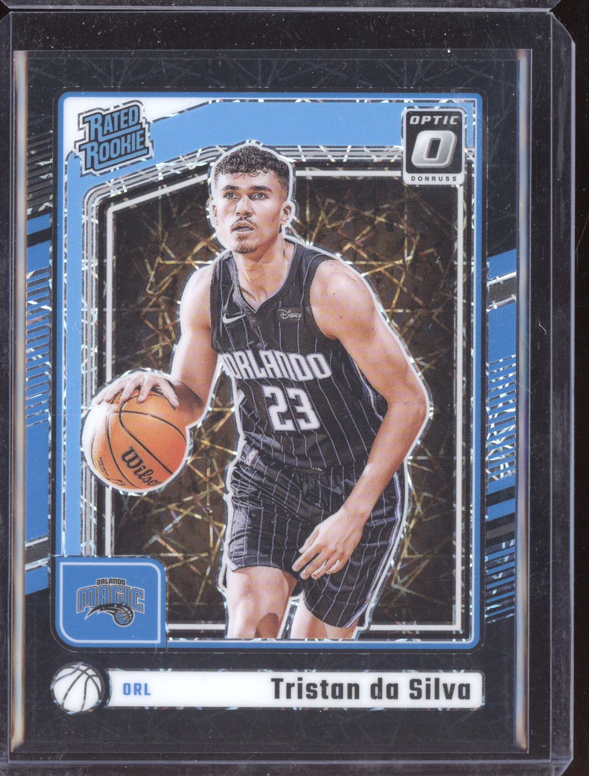 Tristan Da Silva 2024-25 Panini Donruss Optic Black Velocity RC 26/39