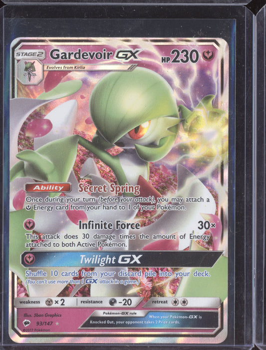 Gardevoir-GX Pokemon Burning Shadows BUS 2017 Rare Holo 93/147