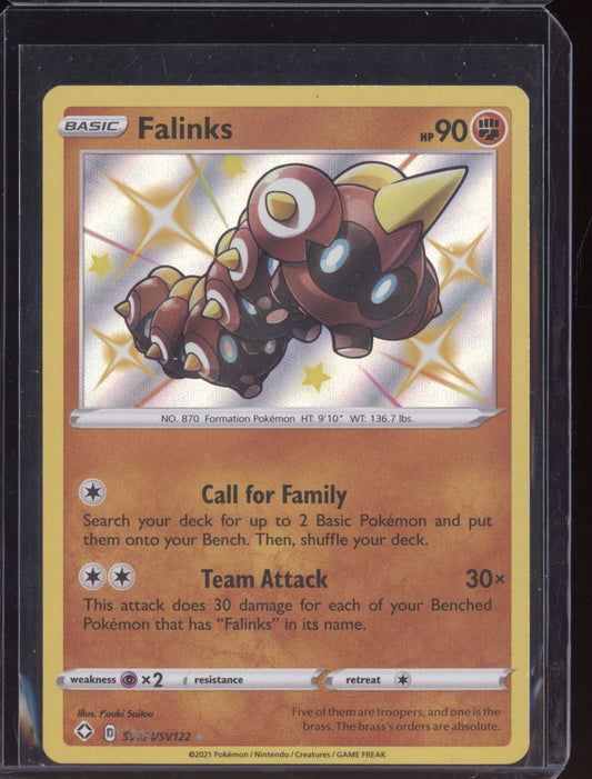 Falinks 2021 Pokemon Shining Fates Shiny Rare SV074/SV122
