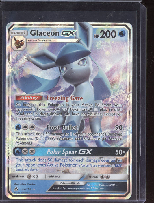 Glaceon-GX Pokemon Ultra Prism UPR 2018 Rare Holo 39/156