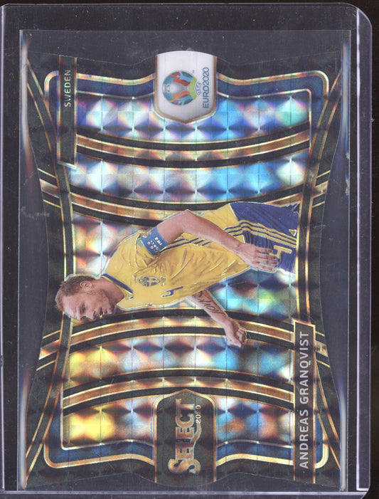 Andreas Granqvist 2020 Panini Select UEFA Euro Die-Cut Black 1/1
