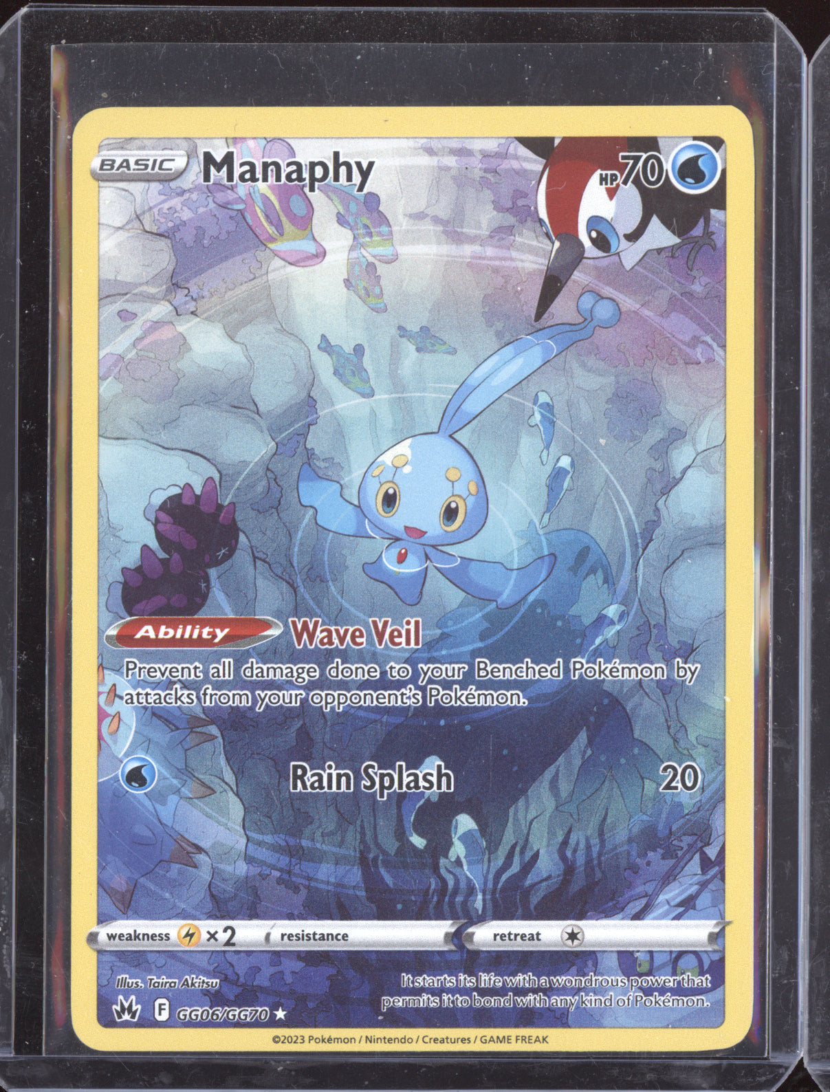 Manaphy 2023 Pokemon Crown Zenith GG06/GG70