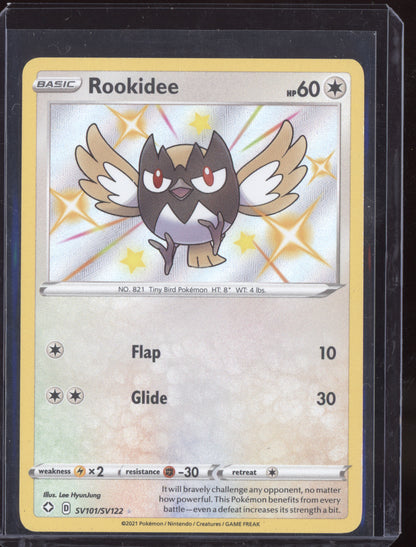 Rookidee 2021 Pokemon Shining Fates Shiny Rare SV101/SV122