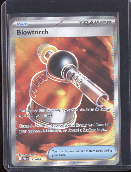 Blowtorch 2025 Pokemon Phantasmal Flames Ultra Rare 117/094