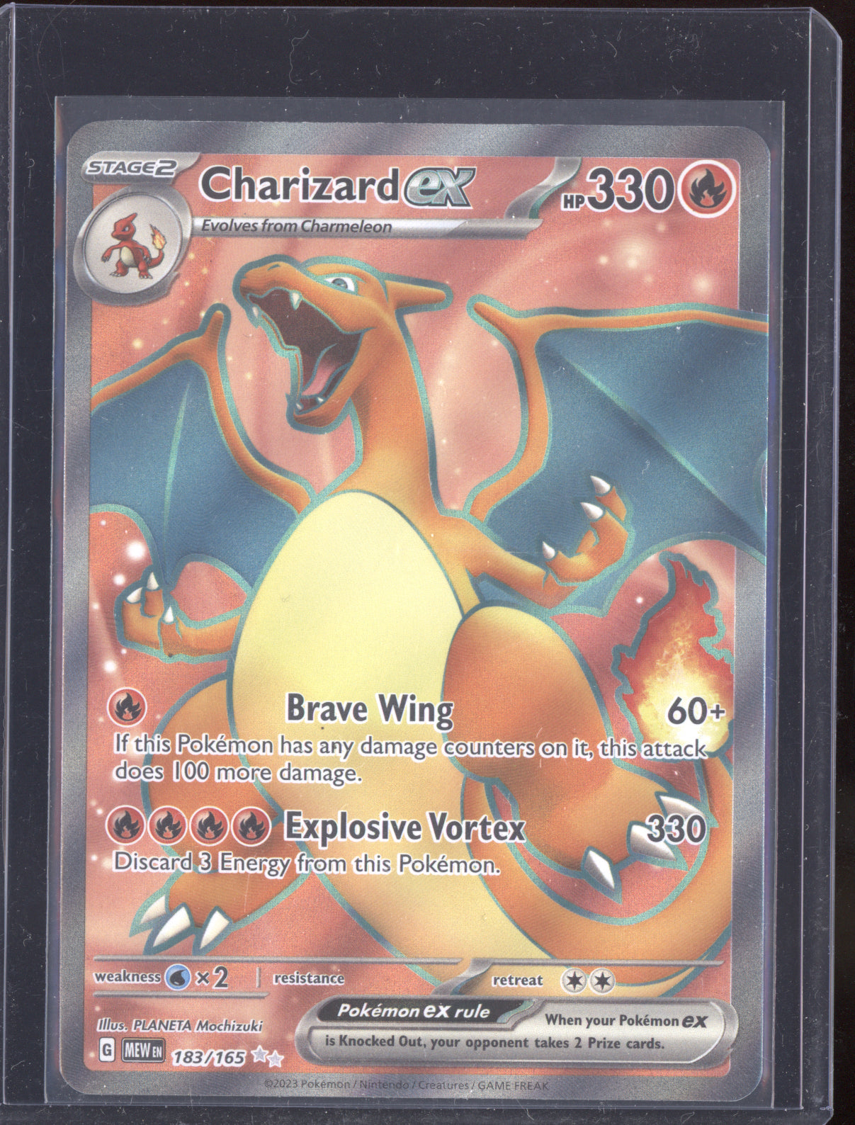 Charizard ex 2023 Pokemon 151 Ultra Rare 183/165