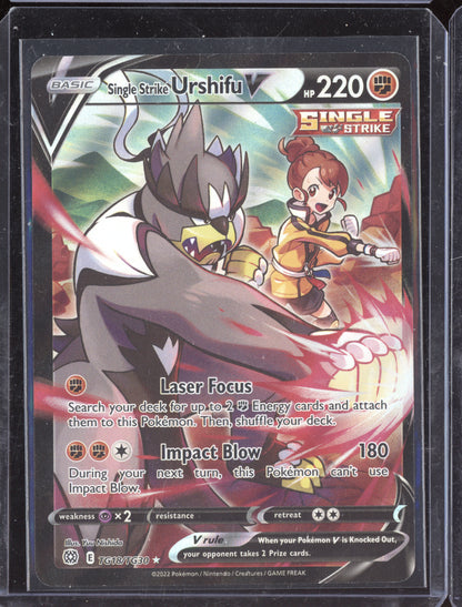 Single Strike Urshifu V 2022 Pokemon Brilliant Stars TG18/TG30