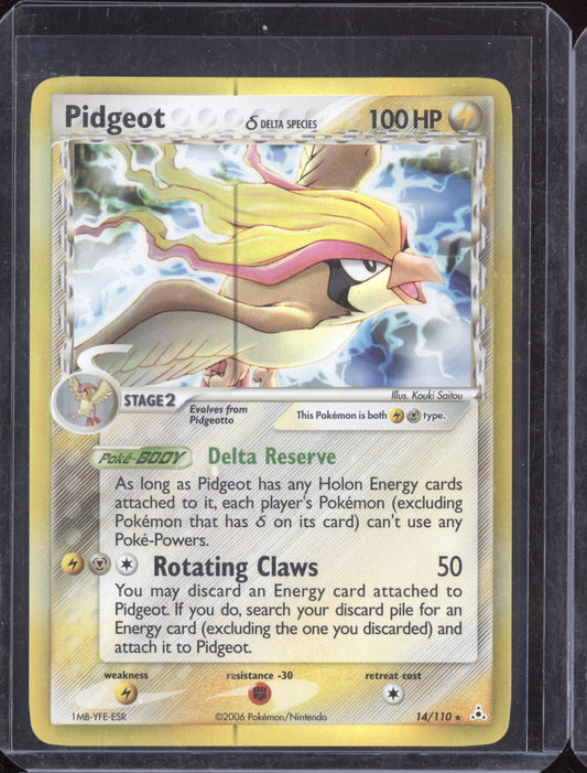 Pidgeot 2006 Pokemon Holon Phantoms Holo 014/110