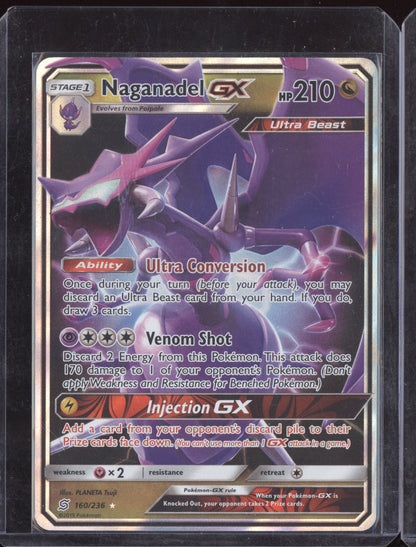 Naganadel GX 2019 Pokemon Unified Minds  160/236