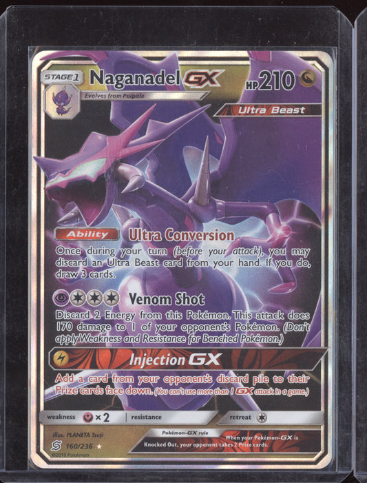 Naganadel GX 2019 Pokemon Unified Minds  160/236