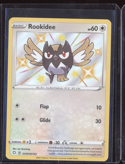 Rookidee 2021 Pokemon Shining Fates Shiny Rare SV101/SV122