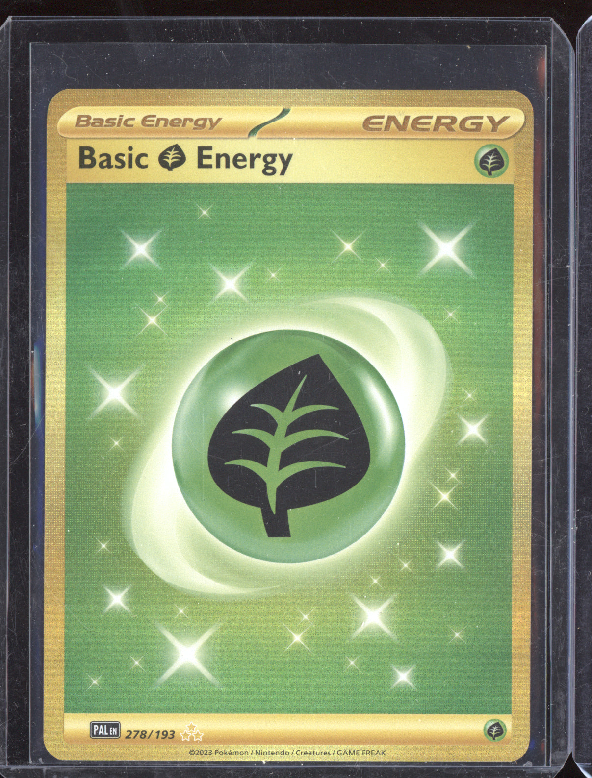 Basic Grass Energy 2023 Pokemon Paldea Evolved Hyper Rare 278/193