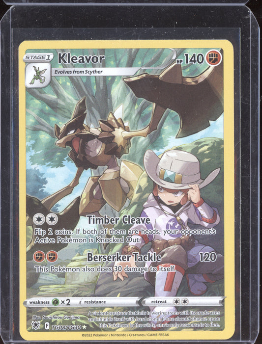 Kleavor 2022 Pokemon Astral Radiance Trainer Gallery Holo Rare TG08/TG30