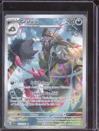 Grafaiai 2023 Pokemon Paldea Evolved Illustration Rare 223/193