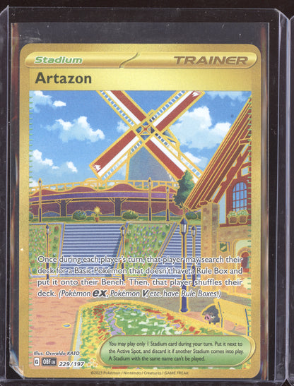 Artazon 2023 Pokemon Obsidian Flames Hyper Rare 229/197