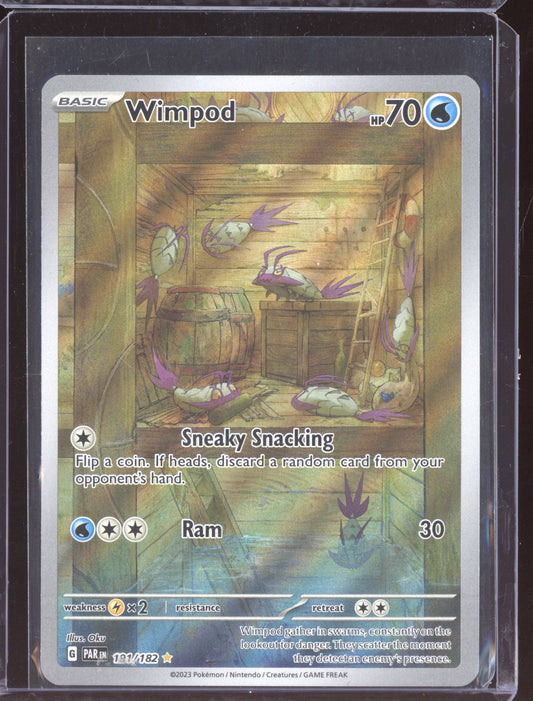 Wimpod 2023 Pokemon Paradox Rift Illustration Rare 191/182