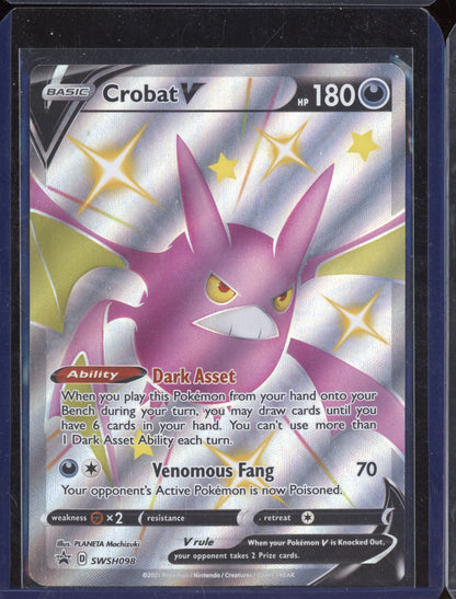 Crobat V 2021 Pokemon Sword & Shield Promos SWSH098